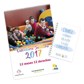 Amás,Group,presents,its,solidary,calendar,2017,with,the,participation,celebrities.,Veldis,has,collaborated,with,Parmalat,Hao,Chi,and,Gulden's,brands.